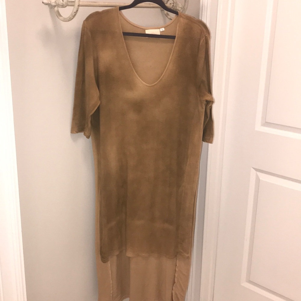 Winter Lennon 3/4 side slit shirt